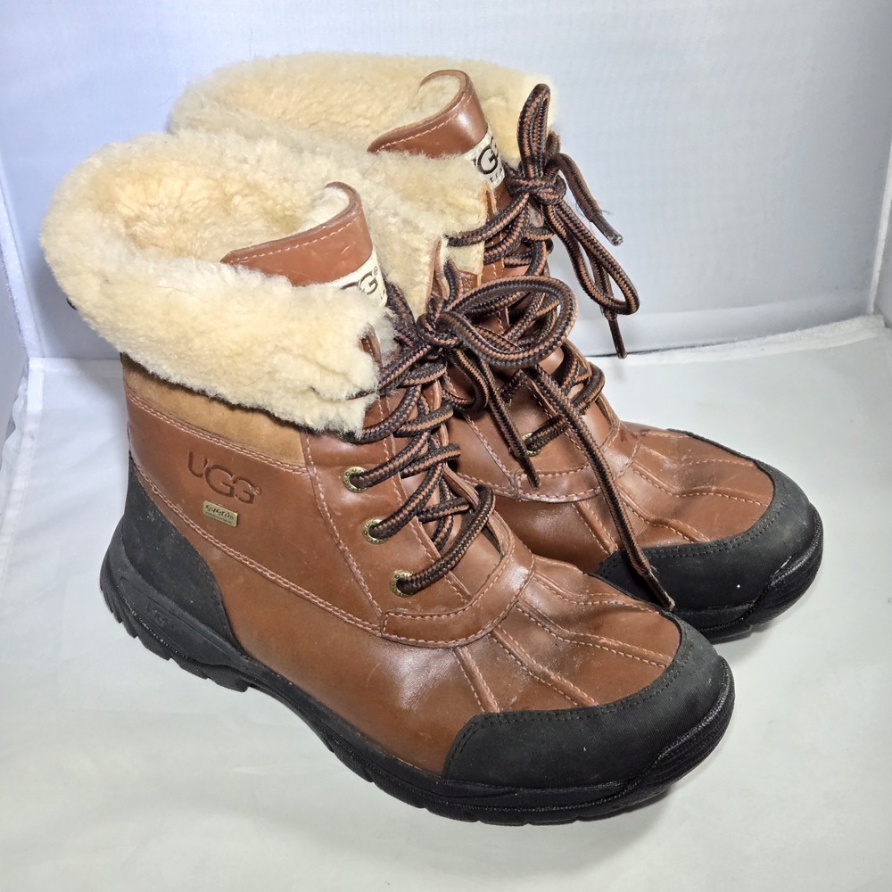 UGG Adirondack Women's Light Brown eVent Waterproof Vibram Boots USA Sz 5